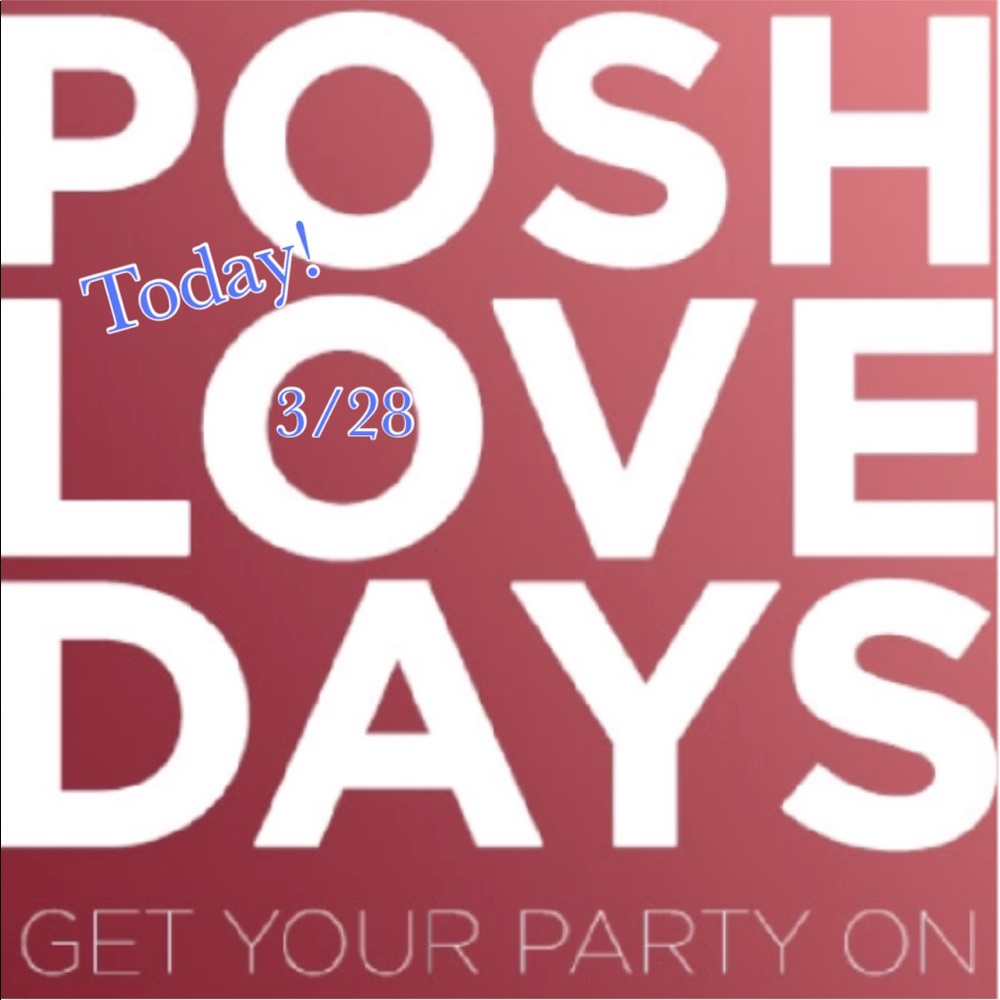 1st 50 shoppers FREE SHIPPING each Posh party 2day